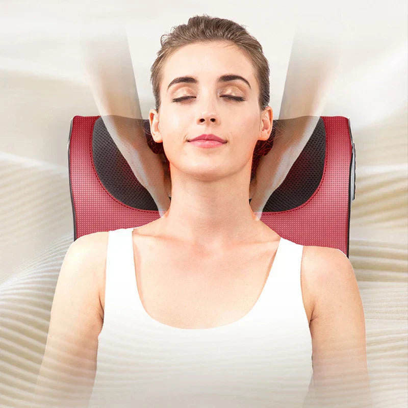 ᴢʏʀᴀʜᴜʙ ™ Red Pillow Massager – جهاز تدليك الوسادة الحمراء