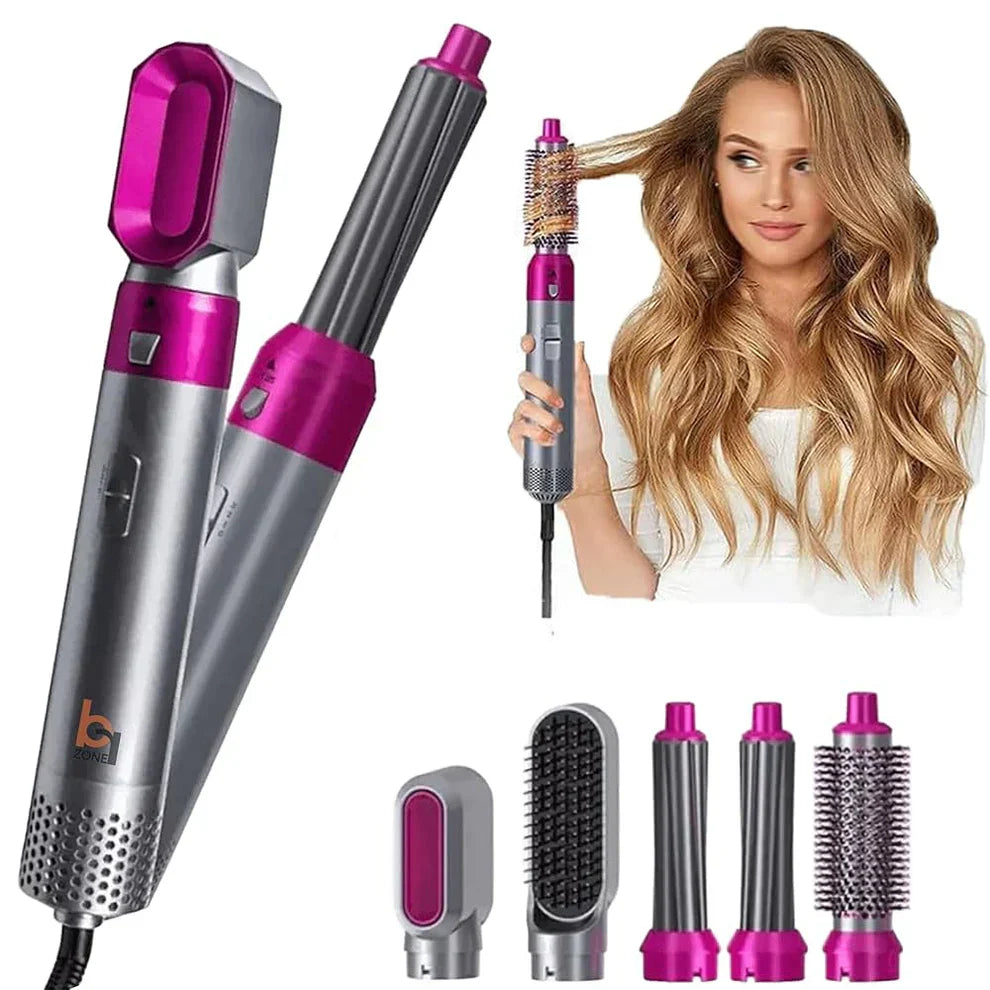 ᴢʏʀᴀʜᴜʙ™ Hot Hair Brush 5 in 1 – فرشاة الشعر الساخنة 5 في 1