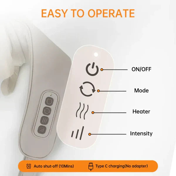 ᴢʏʀᴀʜᴜʙ™ Kneading Massager (Shoulder and Neck) – مدلك عجن للكتف والرقبة