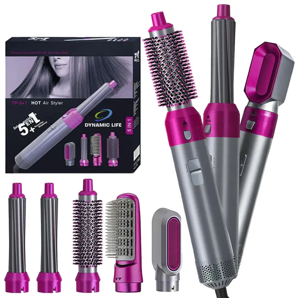 ᴢʏʀᴀʜᴜʙ™ Hot Hair Brush 5 in 1 – فرشاة الشعر الساخنة 5 في 1