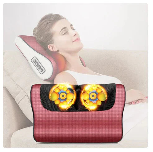 ᴢʏʀᴀʜᴜʙ ™ Red Pillow Massager – جهاز تدليك الوسادة الحمراء