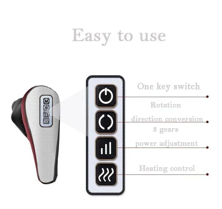 ᴢʏʀᴀʜᴜʙ ™ Red Pillow Massager – جهاز تدليك الوسادة الحمراء